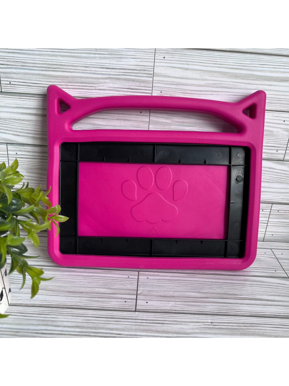 Shreborn Fire HD 10 Pink Cat Ear Tablet Carrying Case Kid Proof 11 Generation